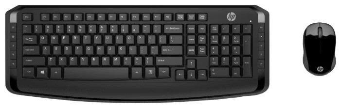 <p><strong>HP Wireless Keyboard &amp; Mouse 300</strong> 3ML04AA</p>